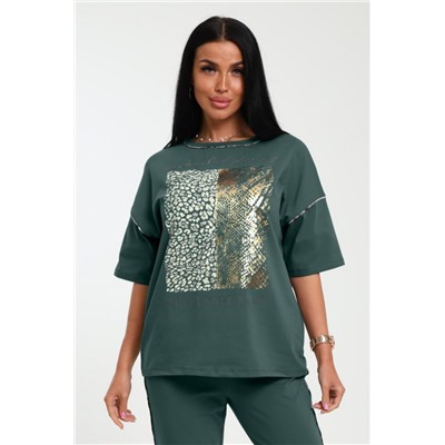 Футболка женская 238 (Зеленый)