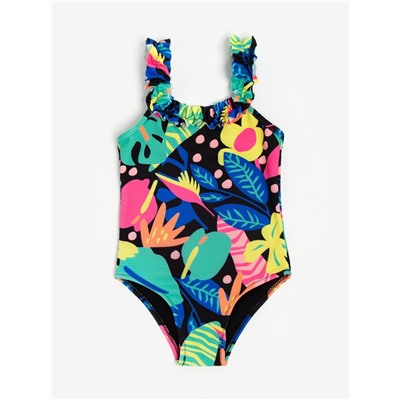 Купальник слитный детский MINAKU с принтом, рост 110-116 см
