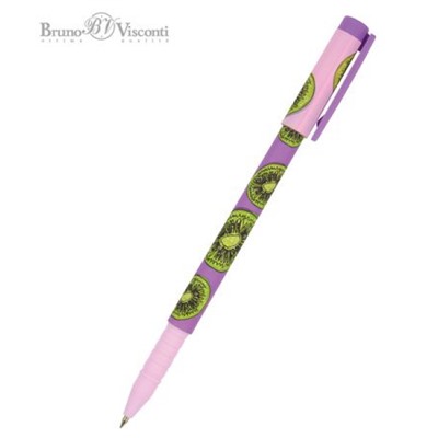 Ручка шариковая 0.5 мм "FunWrite.Fresh  fruity. Киви" синяя 20-0212/91 Bruno Visconti