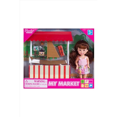 Игровой набор "Paula. На рынке", ларёк с суши Игрушки разных брендов, 267918