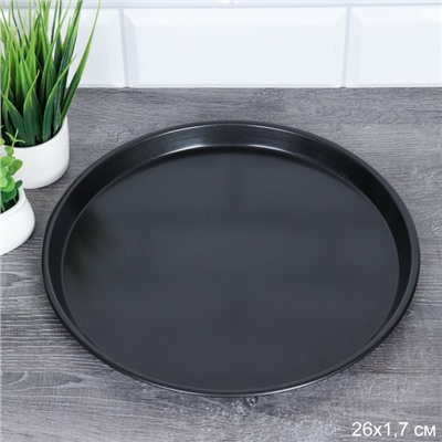 Форма для выпечки пиццы 26 см / XJ66-221 /уп 100/ 0.204