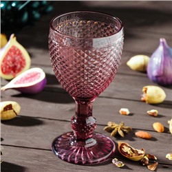 Бокал из стекла Magistro «Вилеро», 280 мл, 8×16.5 см, розовый