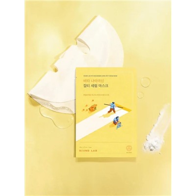 ROUND LAB Осветляющая тканевая маска для лица с ниацинамидом и витамином C / Vita Niacinamide, 20 мл 28430