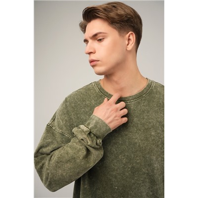 Мужской лонгслив оверсайз Happyfox