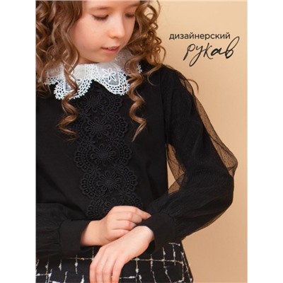 Блузка для девочки SP6546 (Черный)