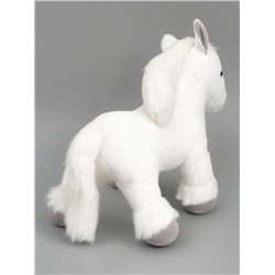 Мягкая игрушка «Лошадка» белая, 40 см