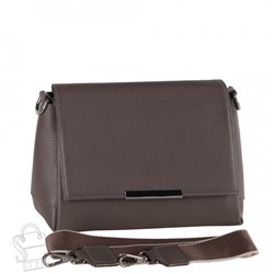 Сумка женская кожаная 6051VG gray Vitelli Grassi