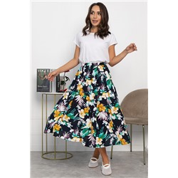 Юбка Льюис (цветы) Ю14022-10М