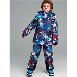 Комплект текстильный с полиуретановым покрытием для мальчиков: куртка, полукомбинезон