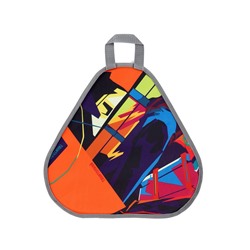 Ледянка мягкая Art, треугольная, d=41 см, толщина 1.2 см, рисунок МИКС