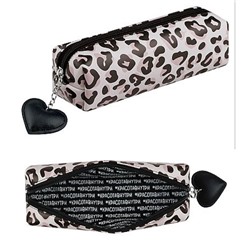 Пенал-косметичка 195х60х55 мм 71965 "ПРИНТ ЛЕОПАРД" искусственная кожа Феникс