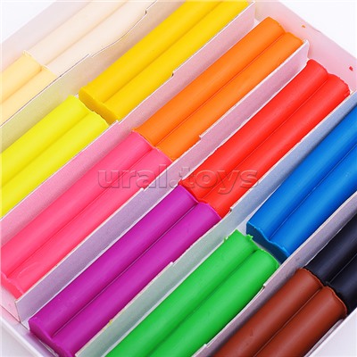 Пластилин восковой 12 цв. "Фантазия"