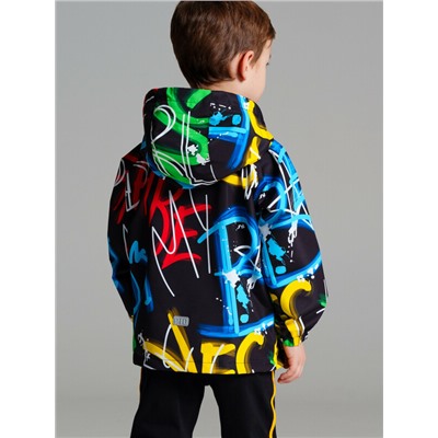Куртка текстильная с полиуретановым покрытием для мальчиков (ветровка)