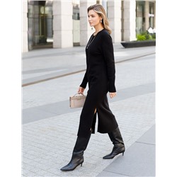 Платье из пряжи с кашемиром