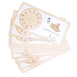 Игра развивающая "Часики"