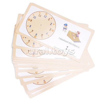 Игра развивающая "Часики"