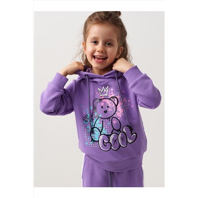 Толстовка трикотажная для девочек PLAYTODAY, 1240539