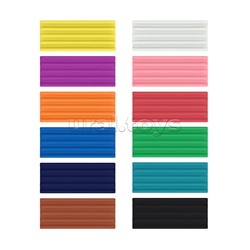 Пластилин классический Big City Cats 12 цветов со стеком, 180 г (в коробке 12 шт)