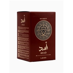 Парфюмерная вода мужская Lattafa ASAD BOURBON, 100 мл (по мотивам The Most Wanted Azzaro)