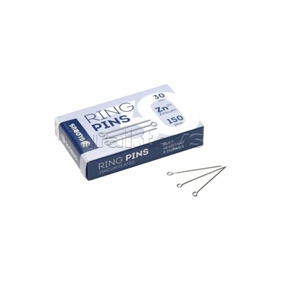 Булавки L30 мм 150 шт., карт. упаковка