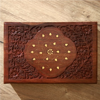 УЦЕНКА Шкатулка «Идеал», 30×20×9 см, дерево