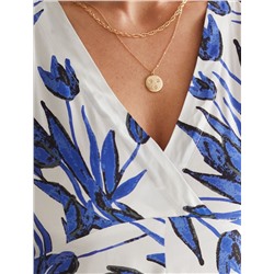 Платье из вискозы с лиоцеллом