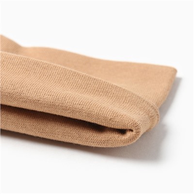 Шапка детская со снудом «Крошка Я», размер 40, цвет шоколадный