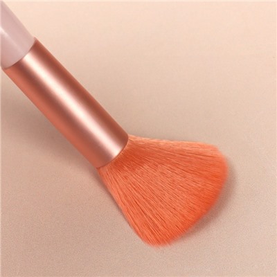 Набор кистей для макияжа «Мармеладка», 5 предметов, розовый