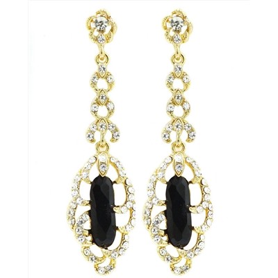 Серьги с чешскими кристаллами