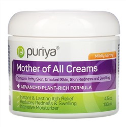 Puriya, Mother of All Creams, Mildly Earthy, 4.5 oz (133 ml)