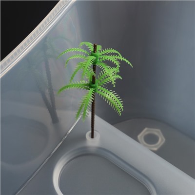 Отсадник для черепах, 40×24.5×13 см, белый