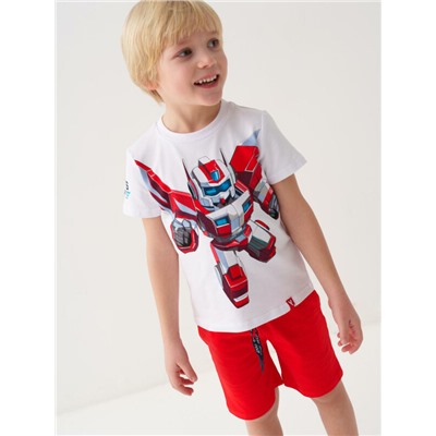 Комплект трикотажный для мальчиков: фуфайка (футболка), шорты