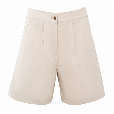 Шорты женские MINAKU: Casual Collection, молочные, размер 42