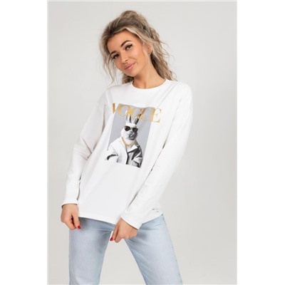 Лонгслив 45649 (Экрю)