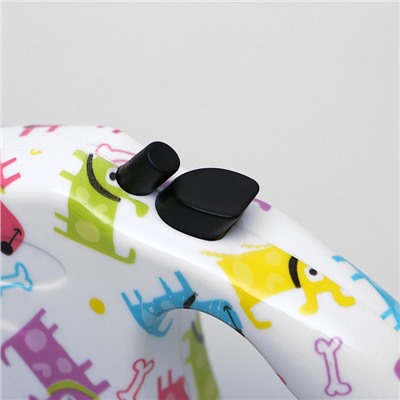 Рулетка «Лапа», 5 м, до 35 кг, принт собаки