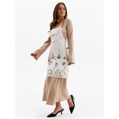 Фартук Этель «Звери в городе» 60×70 см, 100% хлопок, саржа 190 г/м²