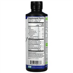 Barlean's, Plant Based Total Omega, Pomegranate Blueberry Smoothie, 16 oz (454 g)