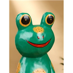 Календарь настольный «Лягушка», 10×6.5×21 см, дерево, зелёный