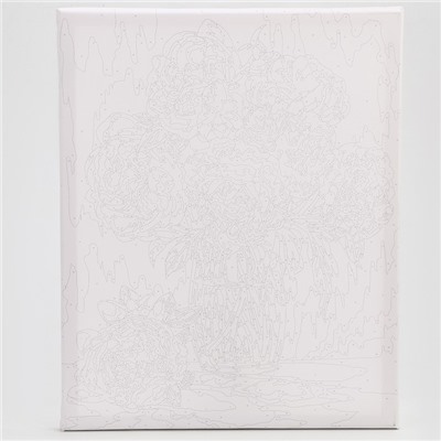 Картина по номерам на холсте с подрамником «Пионы» 40×50 см