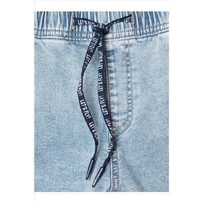 Шорты текстильные джинсовые для мальчиков PLAYTODAY, 1240576