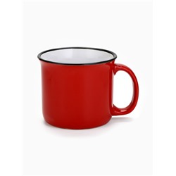 Кружка керамическая, новогодняя «Согревайся», 450 мл