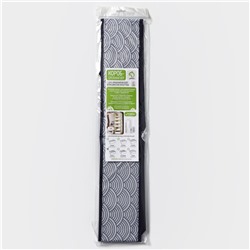 Органайзер для хранения белья Доляна «Волна», 18 ячеек, 35×30×12 см, синий