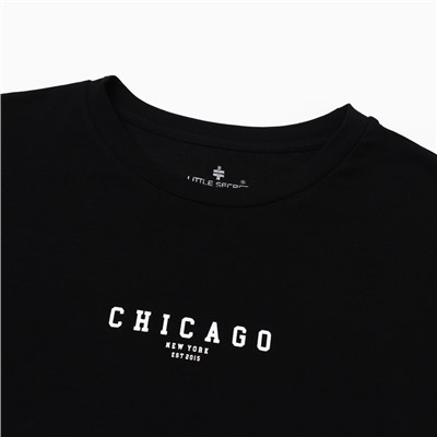 Футболка женская Little Secret, чёрная, размер ONE SIZE (42-46)