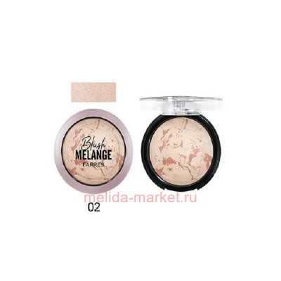 Farres Румяна Blush Melange тон 02 15 г 2120 DG