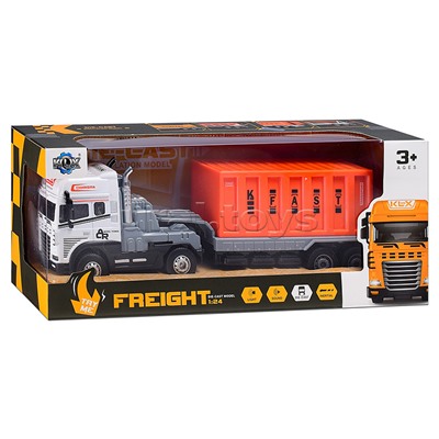 Машина "Мега контейнер" (свет,звук) в крорбке