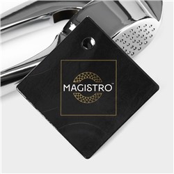Пресс для чеснока Magistro Volt, нержавеющая сталь, серебристый
