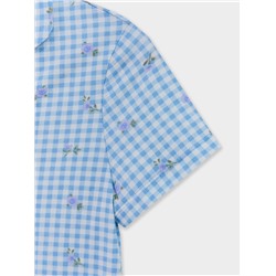 КОМПЛЕКТ ДЛЯ ДЕВОЧЕК (РУБАШКА, ШОРТЫ) 567745