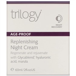 Trilogy, Age-Proof, восстанавливающий ночной крем, 60 мл