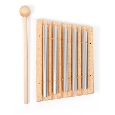 Музыкальный инструмент Бар Чаймс Music Life 5 тонов, молоточек в комплекте