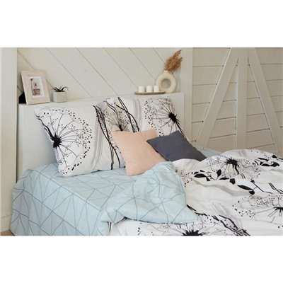 Постельное бельё 1.5-спальное «Этель. Одуванчик», бязь